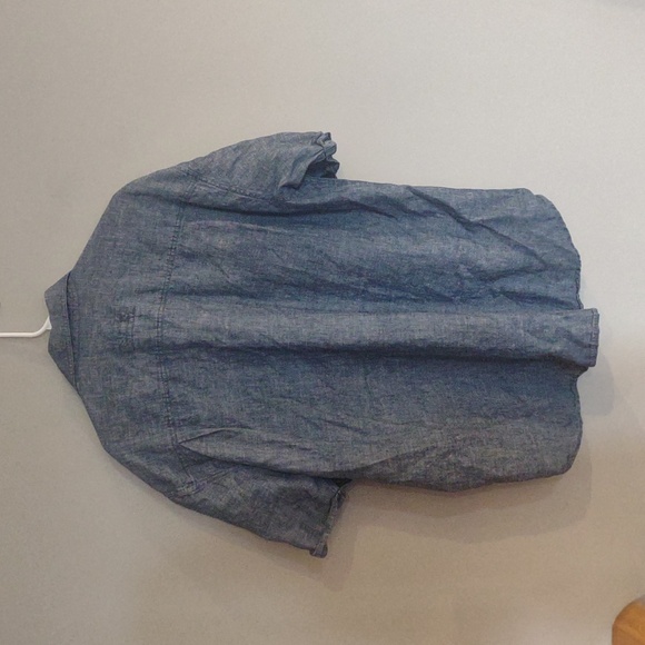 Orvis Men's Xlg Short Sleeve Blue‎ Button Down Shirt - Picture 4 of 4